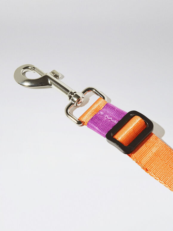 Guia personalizável para cães - Laranja