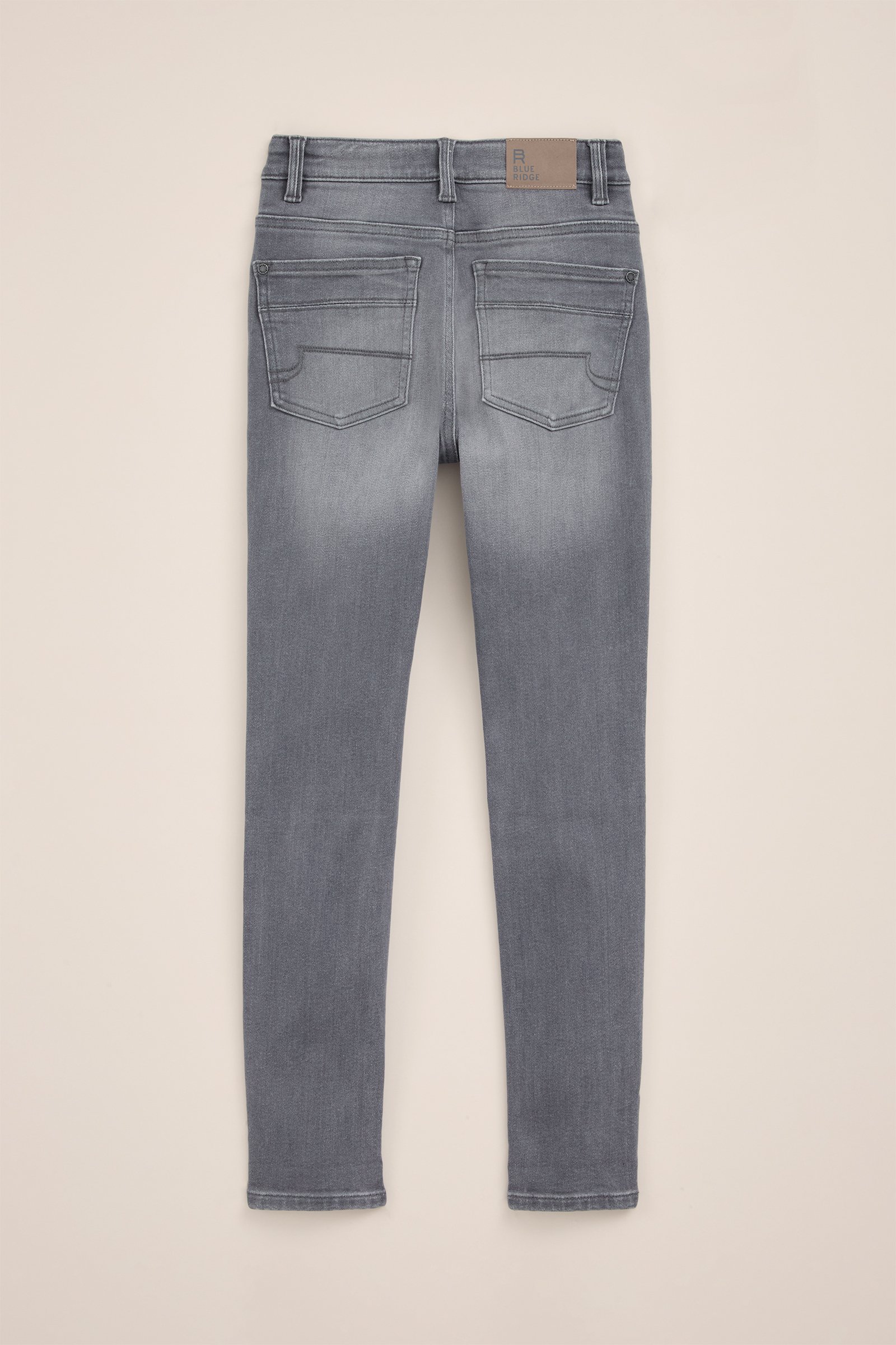 Jongens skinny fit jeans met stretch Blue Ridge Lichtgrijs