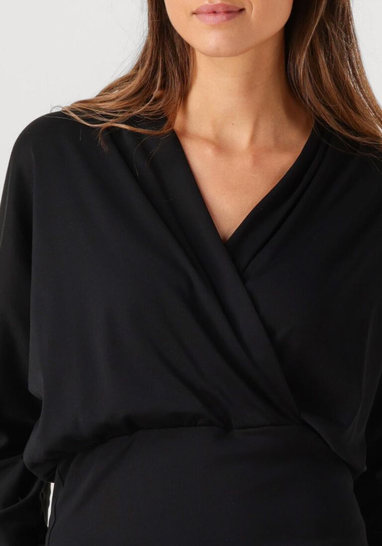 zwarte marc cain collection blouses zc 48.18 j14