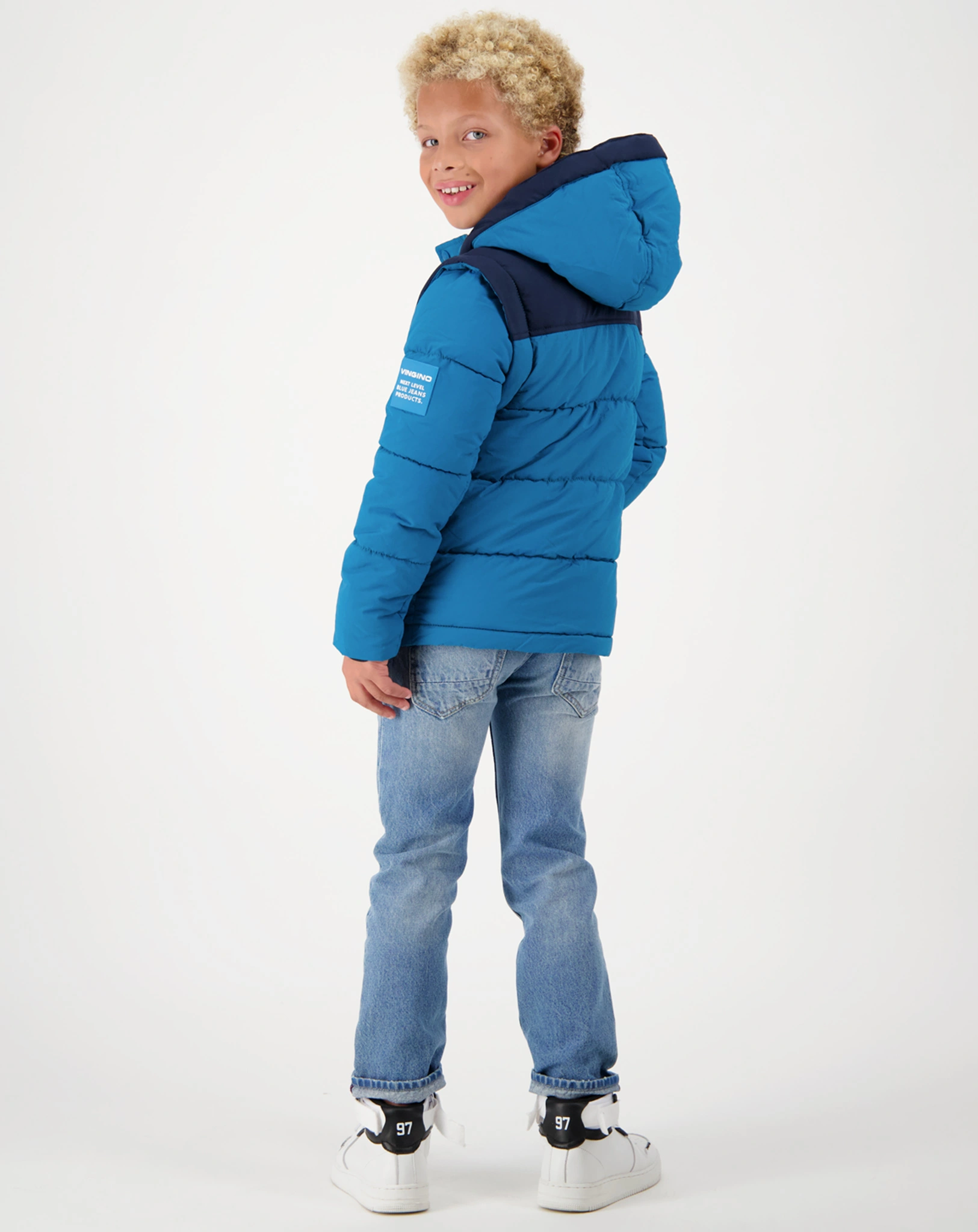 Steppjacke TANIRO in vik blue