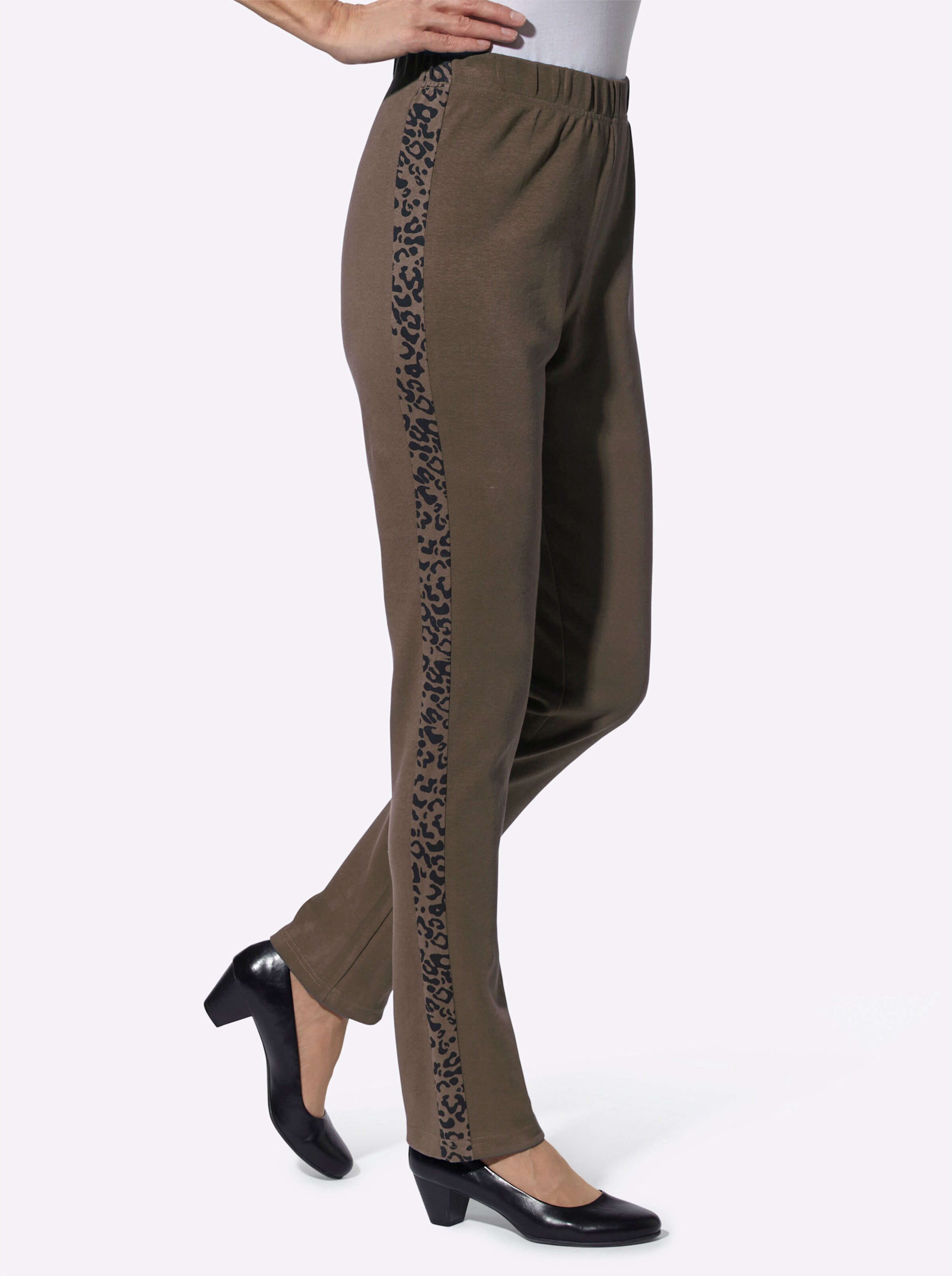 Jerseyhose in schoko