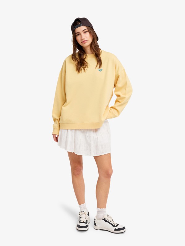 Lineup Oversized Sweat oversize Jaune Femme