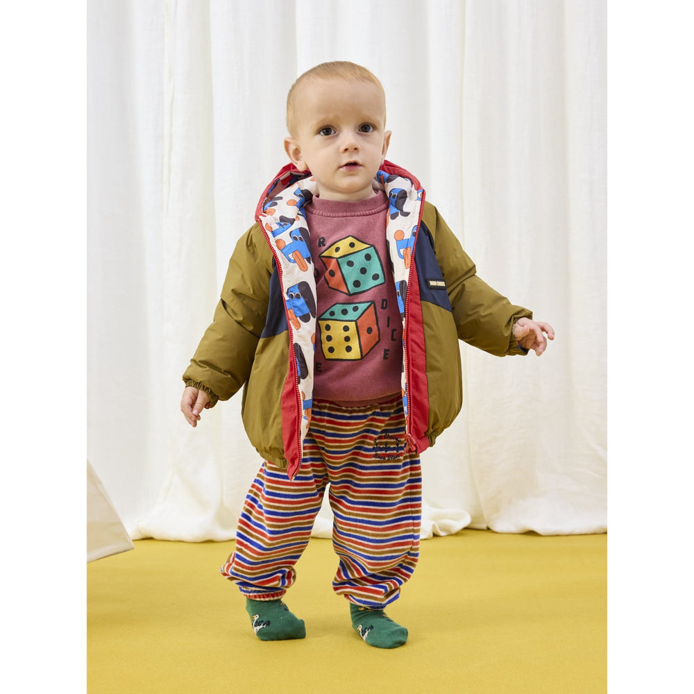 Køb Bobo Choses Multicolor Doggy Mate All Over Vendbar Jakke