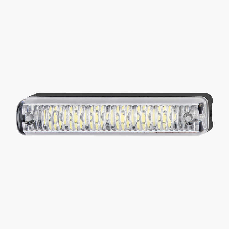 Blitslys mini med 6 stk. LED, hvit