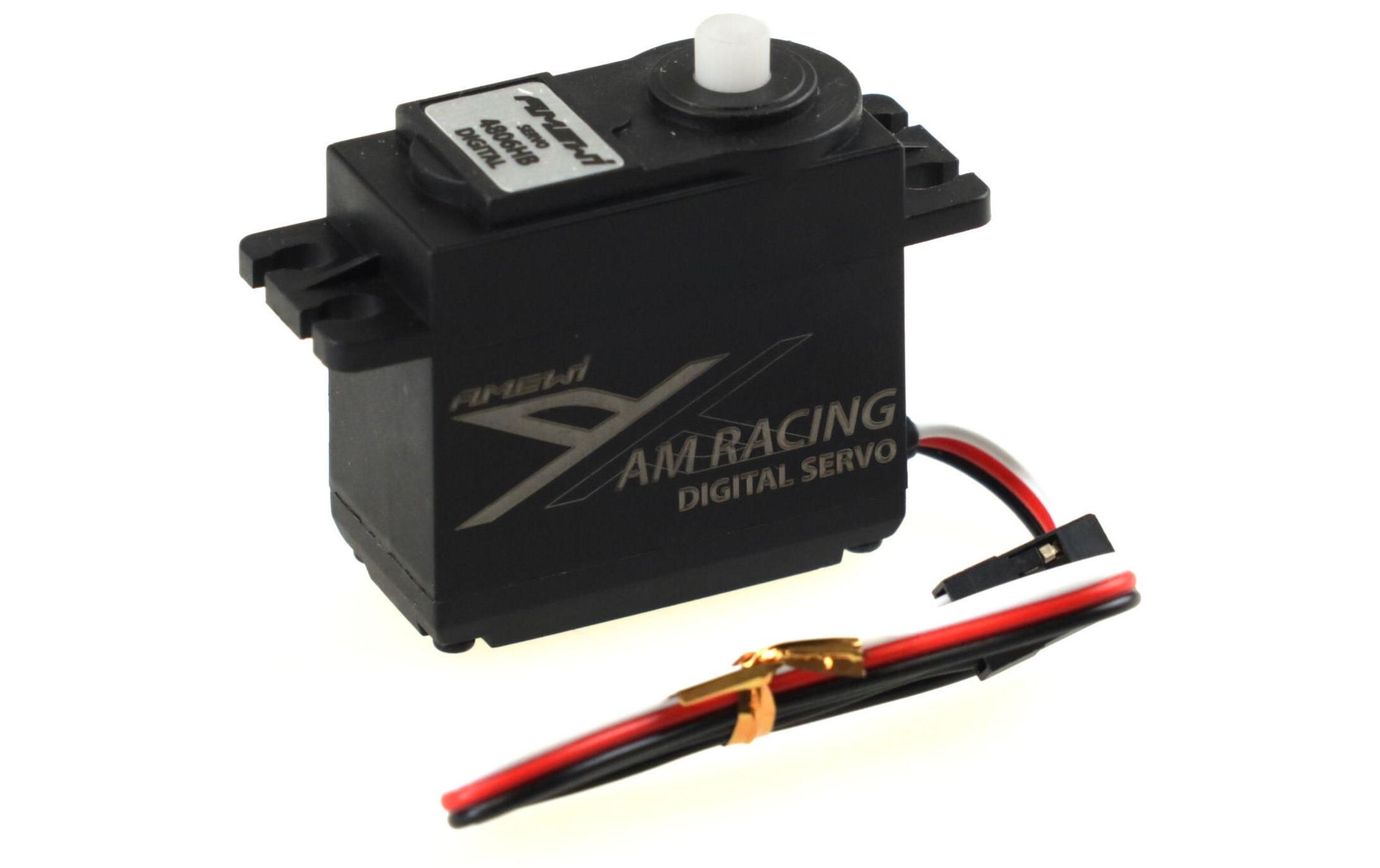 Standard Servo AMX Racing 4806HB 6 kg, 0.12 s, DigitalStandard-Servo mit Kunststoffgetriebe