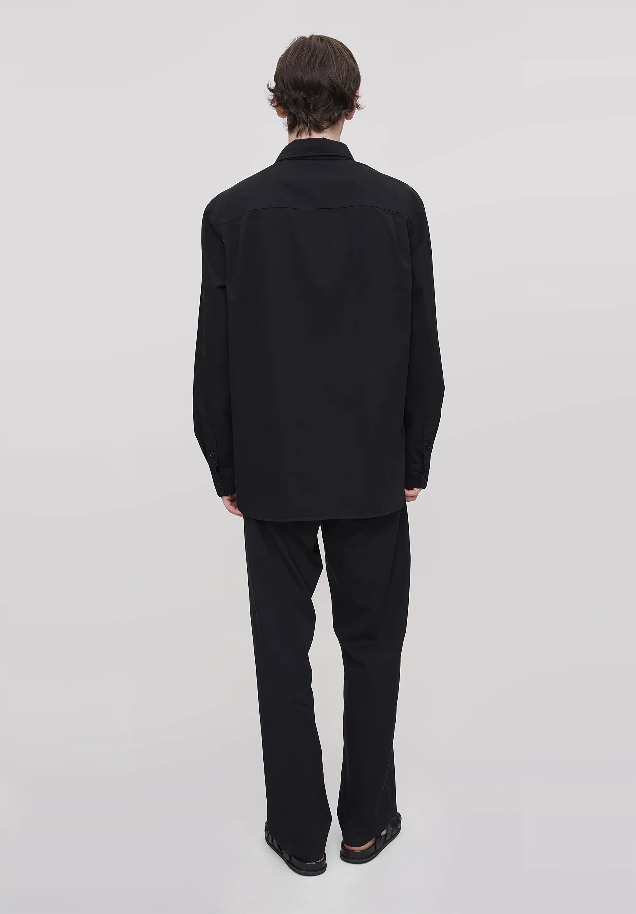 chemise malo logo - Faux noir