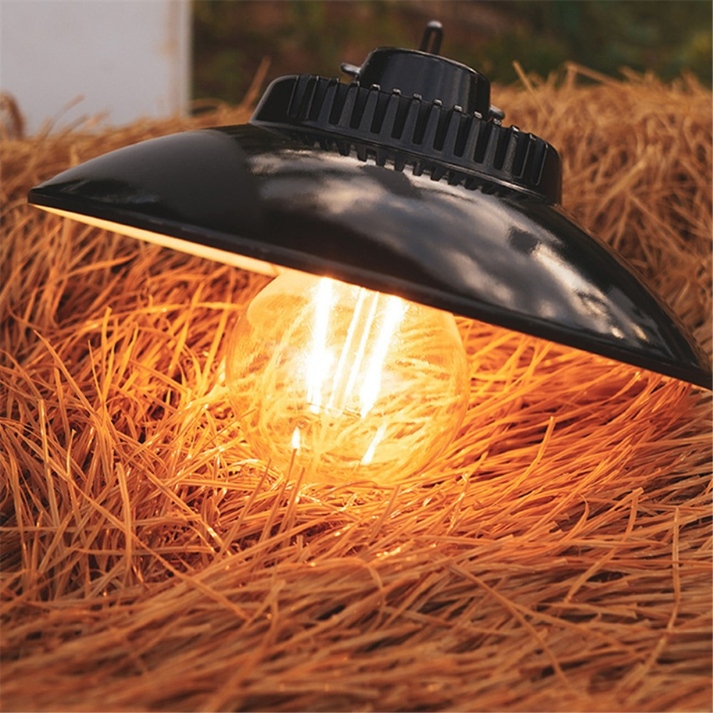USB Outdoor Hängelampe Camping Laterne Spritzwassergeschützt IP44 - Warmweiss