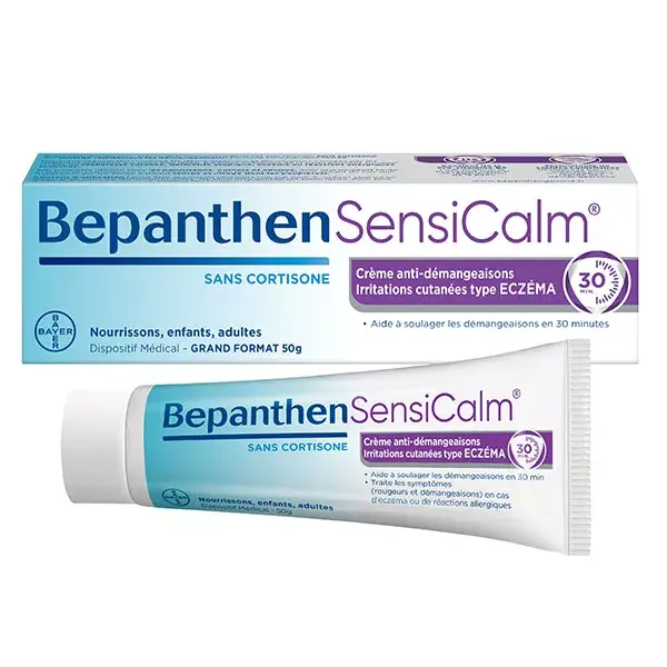 Creme anti-coceira Bepanthen Sensicalm para eczema 50g