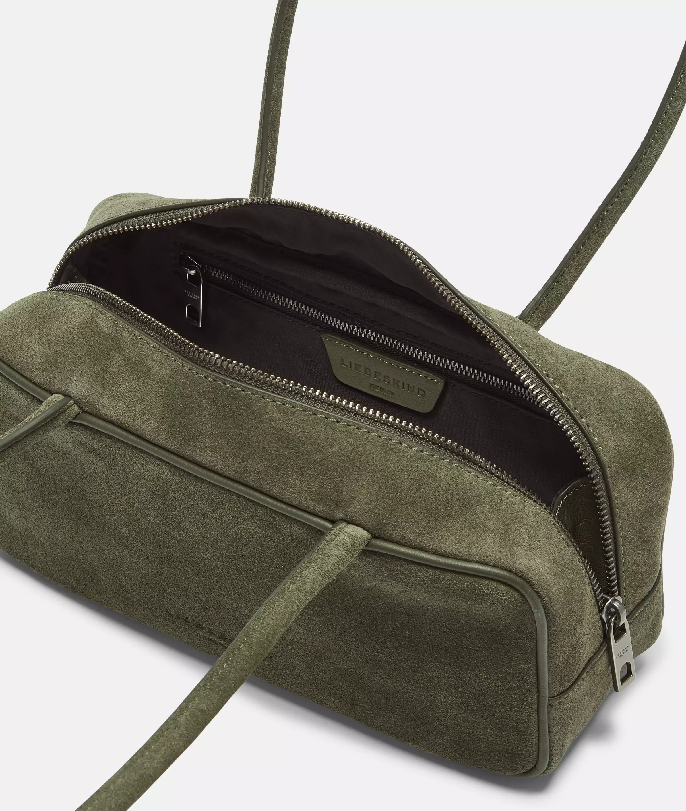 Jil Satchel S Handy suede shoulder bag