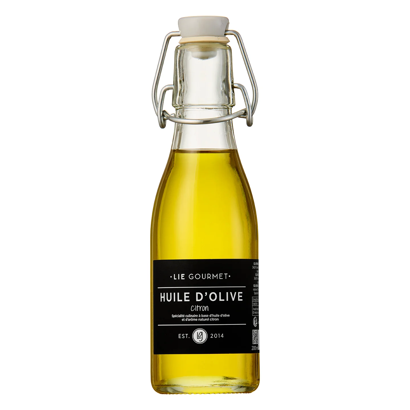 Lie Gourmet  Olivenolie citron - 200 ml.