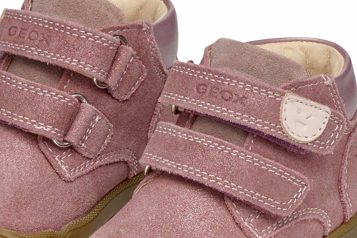 GEOX<br>Tênis de cano alto com fecho de velcro Macchia