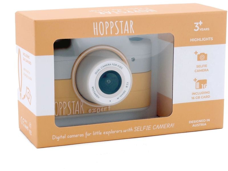 Hoppstar Kinderkamera Digitalkamera Hoppstar Expert Kids Zi Mit Selfie- Kamera und Videokamera