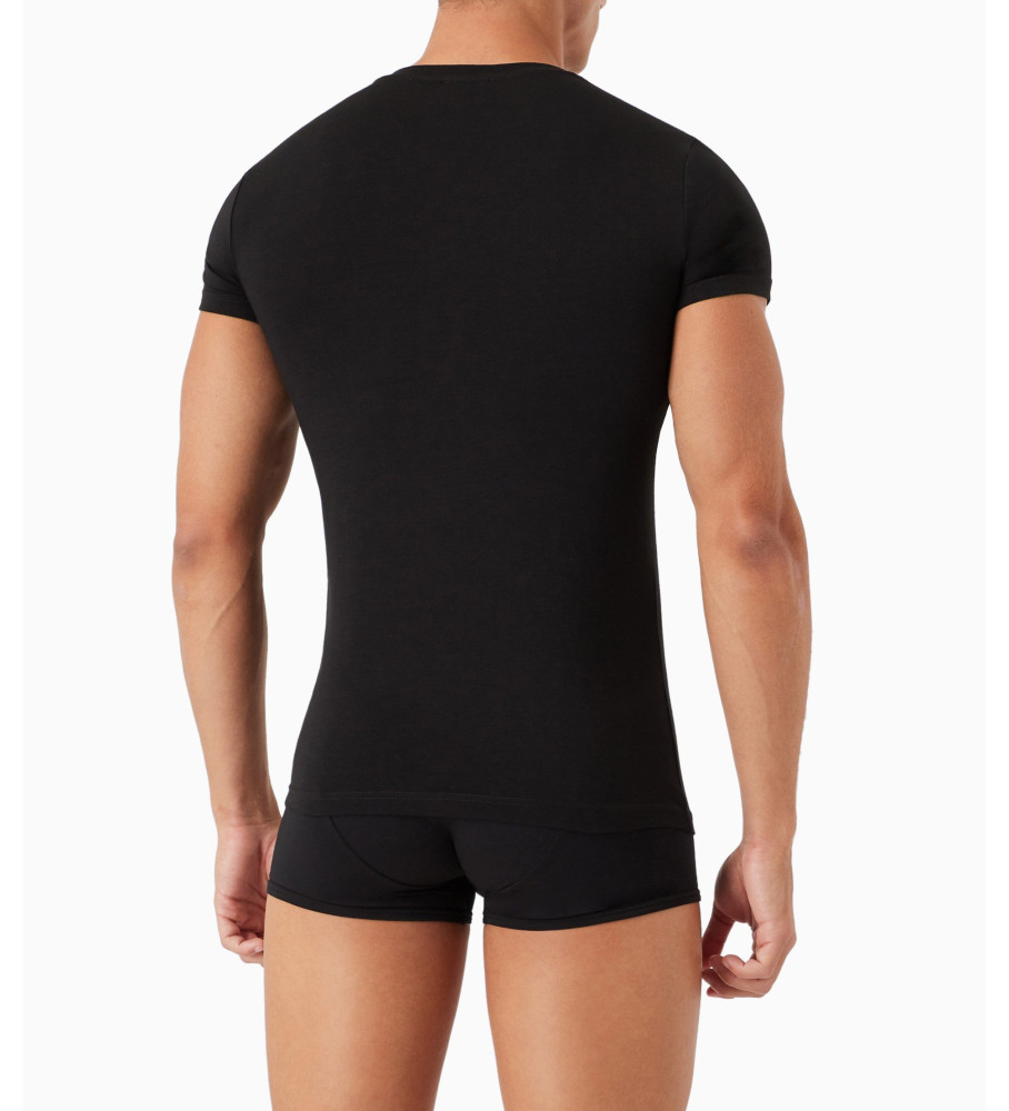 Camiseta Emporio Armani de manga curta preta