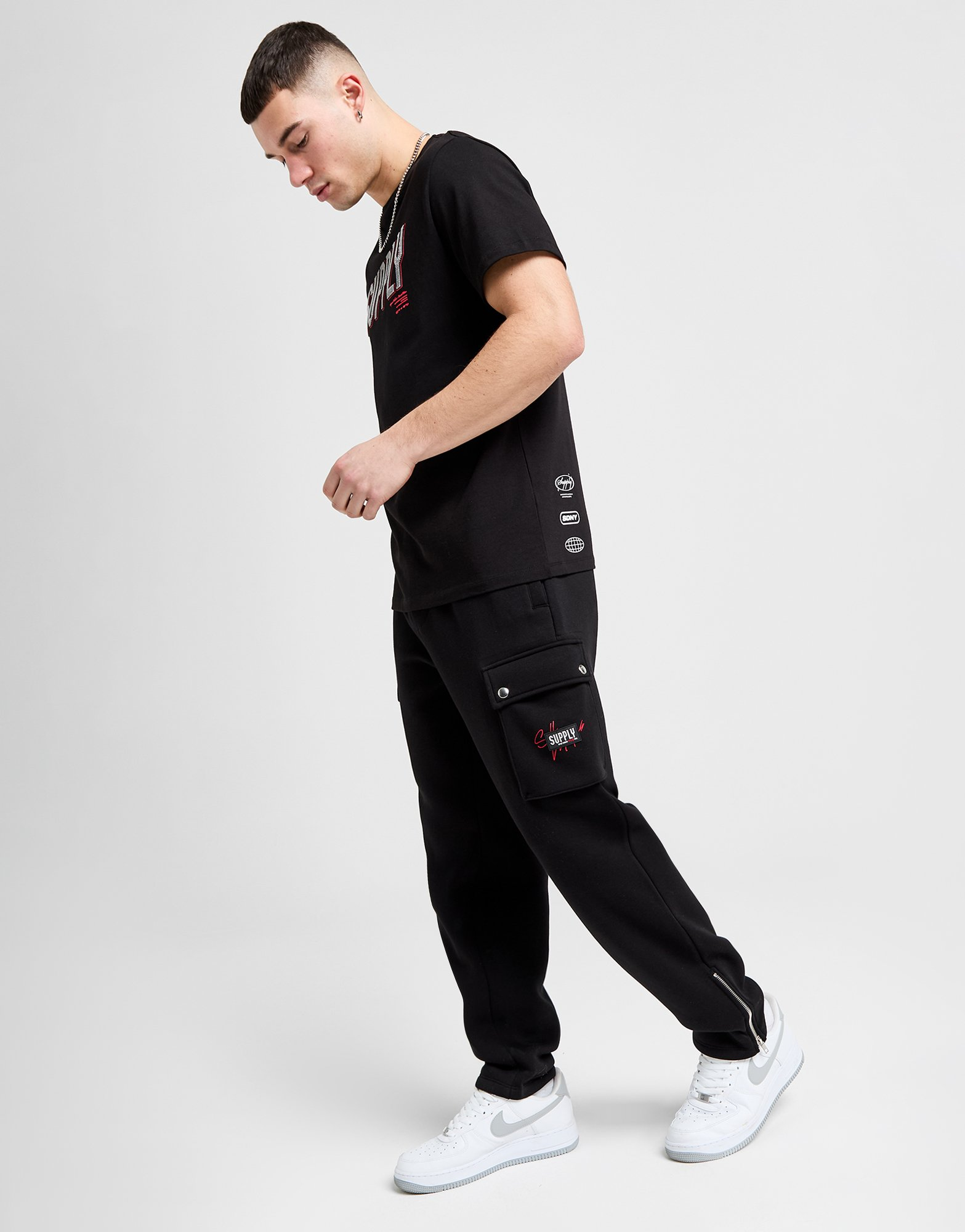 Supply & Demand Pantalon Cargo Splitter Homme