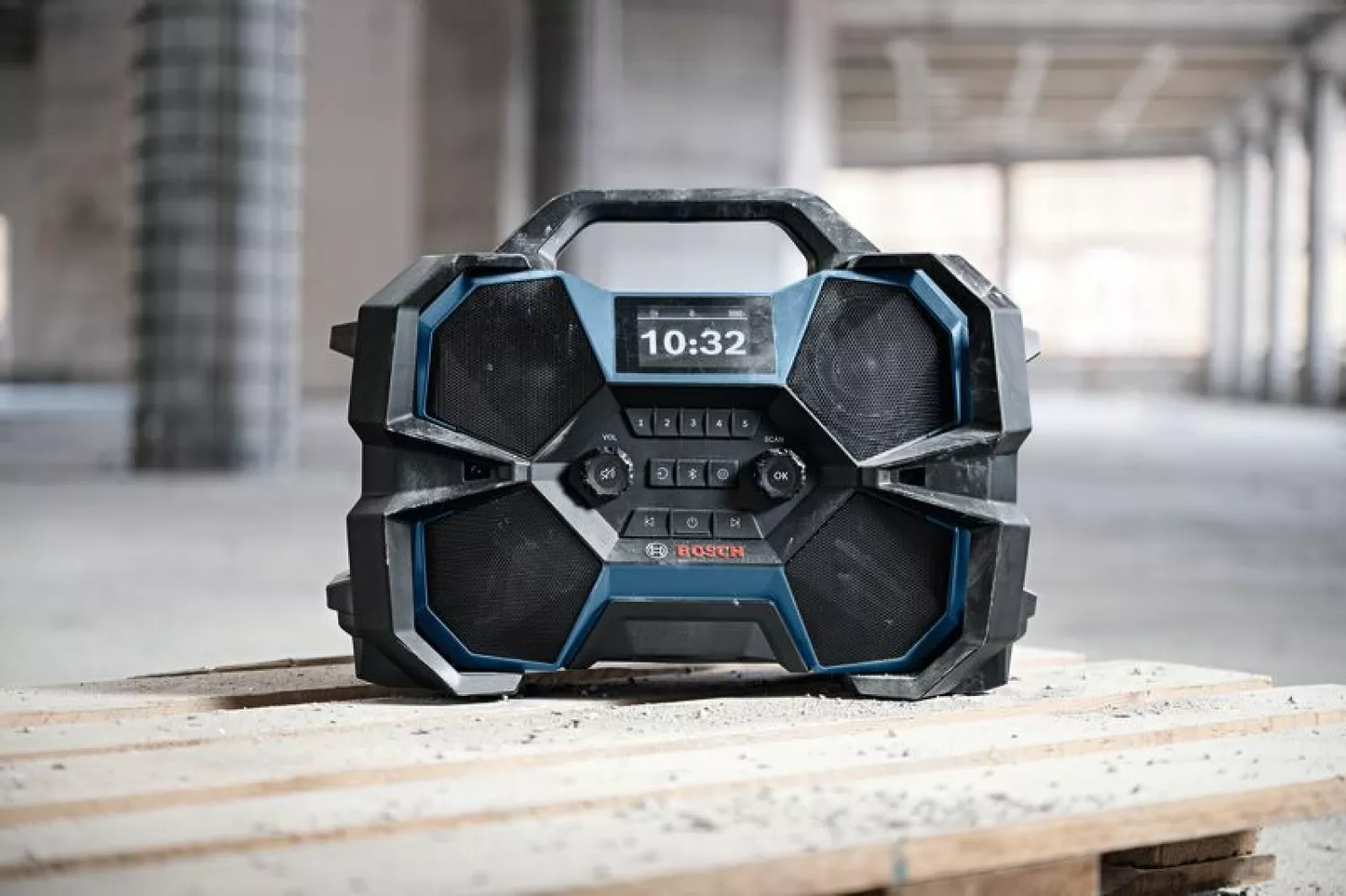 Bosch GPB 18VH-6 SRC 12V / 18V accu Bouwradio (met oplaadfunctie) - DAB  - Bluetooth