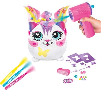 Canal Toys Airbrush Plush Hair'iffic Squishy Kosedyr Pal-Precious  17 cm