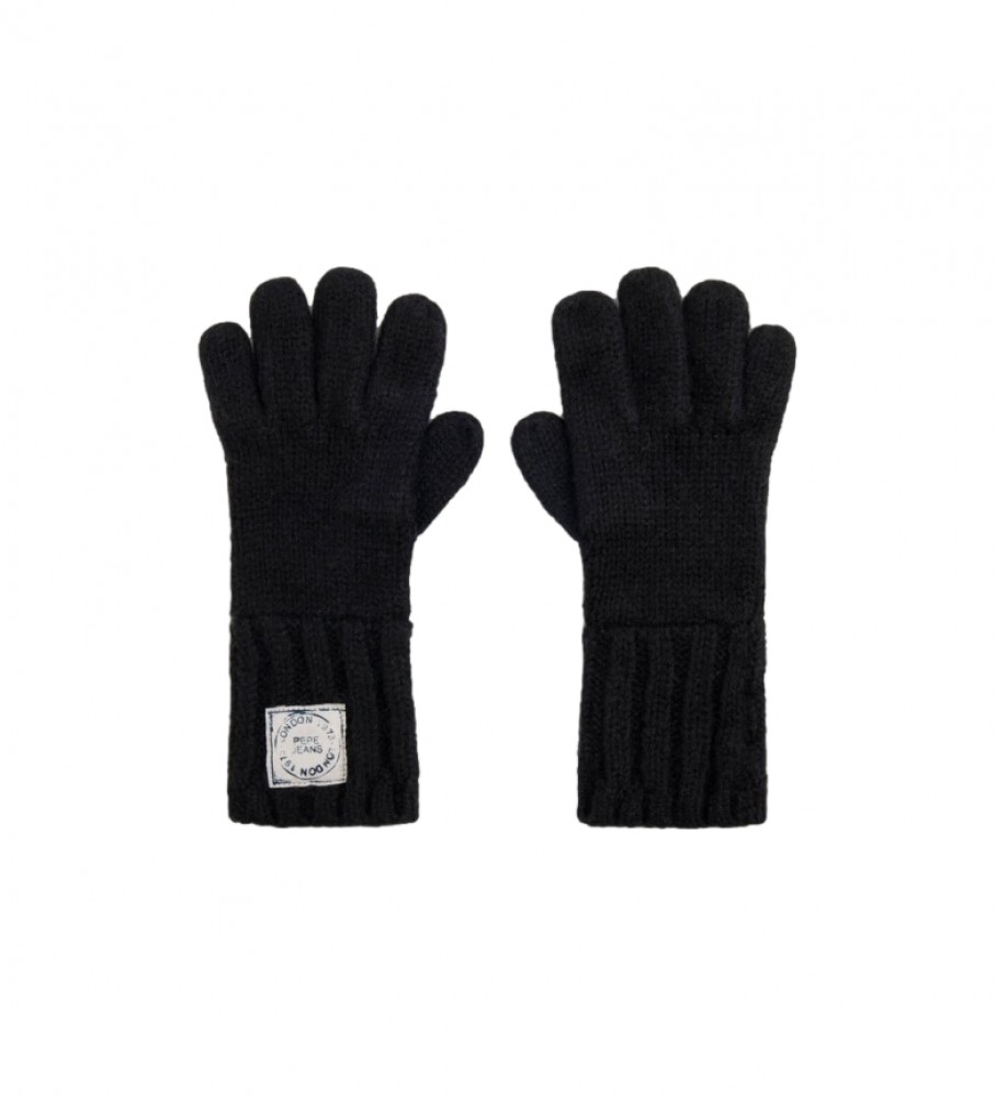 Luvas pretas Pepe Jeans Tilde