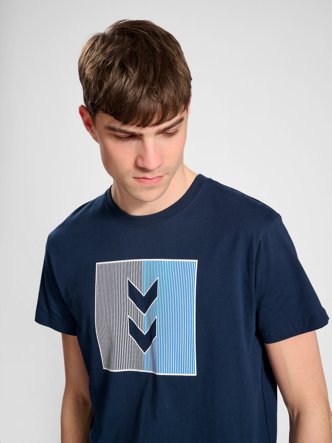 hmlACTIVE STRIPE CO TEE S/S