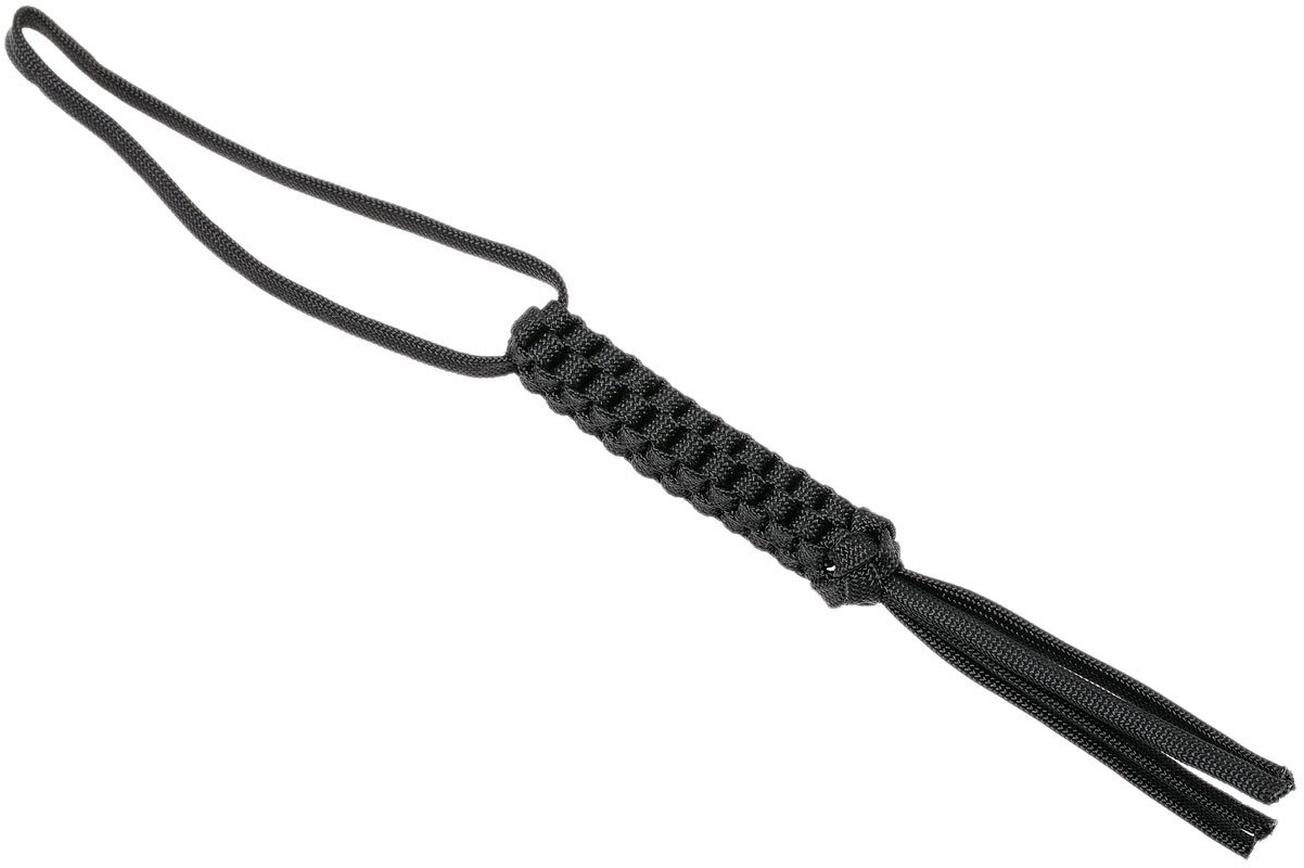 WE Knife A-03B paracord lanyard, zwart