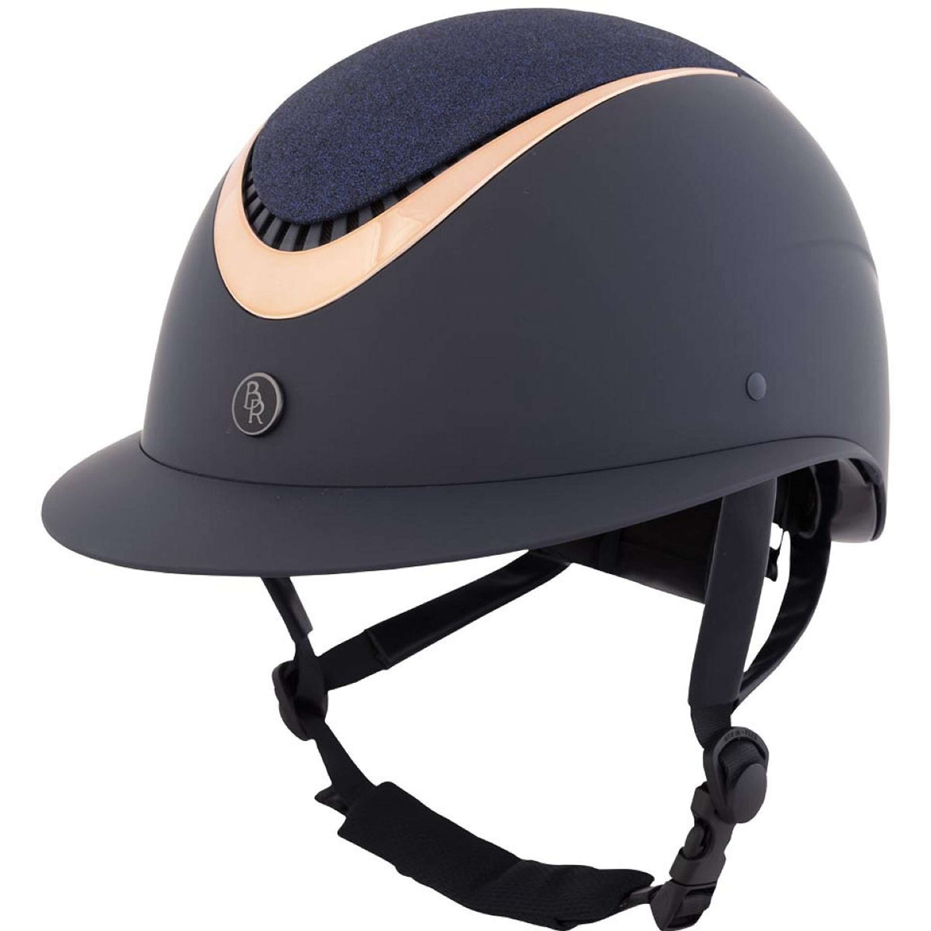 BR Cap Theta Plus Painted Glitter Navy/Rose