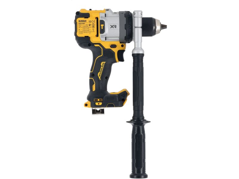 DEWALT Akku-Schlagbohrschrauber 18 V DCD1007NT-XJ Ohne Akku Akku-Schlagbohrschrauber mit 3 Gängen und Powerstack-Akku-Technologie