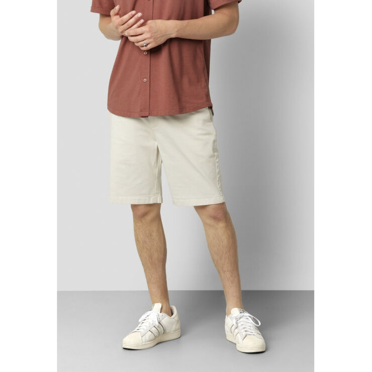Clean Cut Copenhagen Milano Twill Shorts Ecru