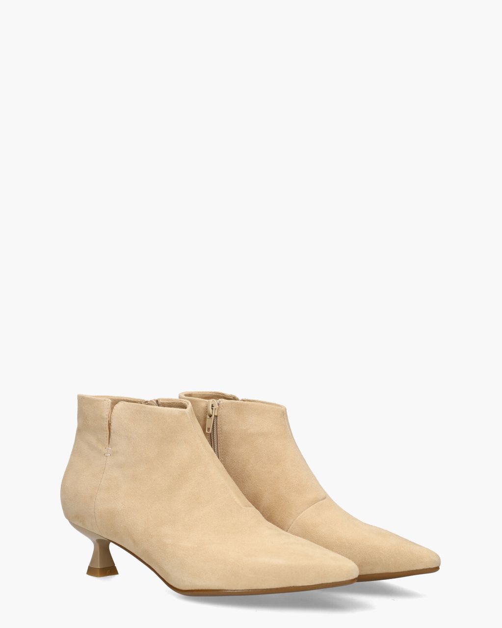 Di Lauro Raquel Beige Dames Enkelboots
