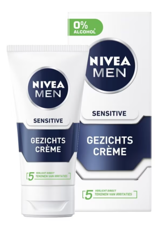 Nivea For Men Sensitive Gezichtscrème 75ml
