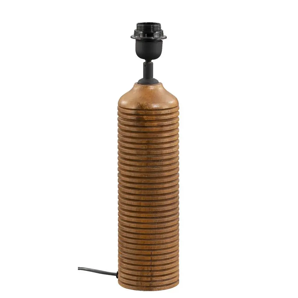 Voet tafellamp Bali - naturel - 33xØ10 cm