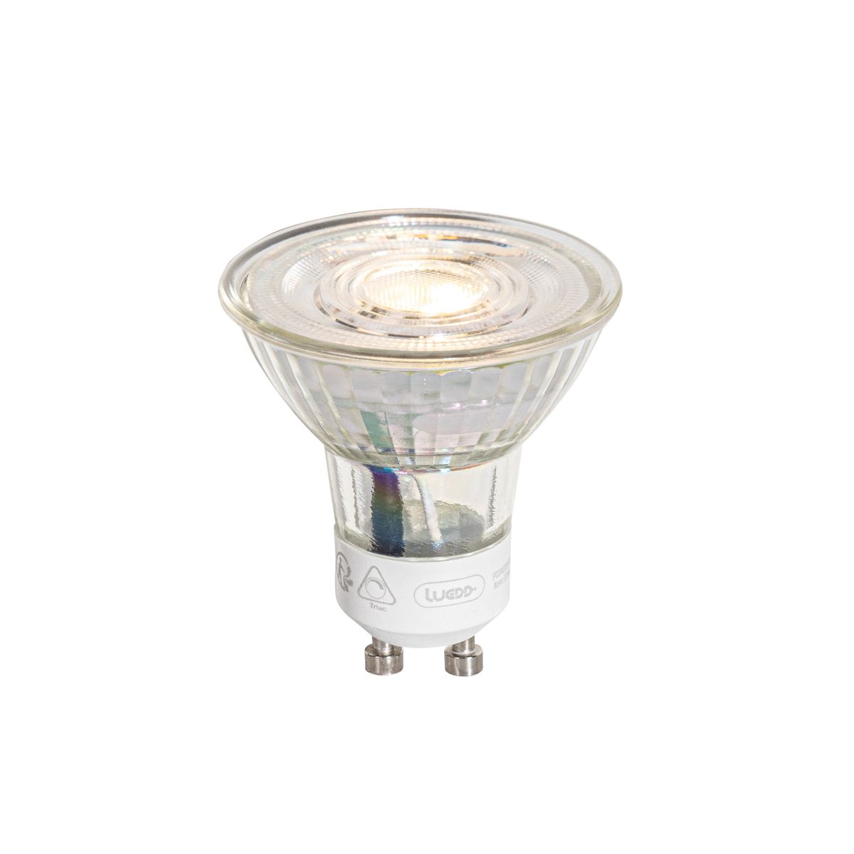 GU10 50mm 3-staps dimbaar in Kelvin LED lamp helder 4.9W 450 lm 2000-2700K