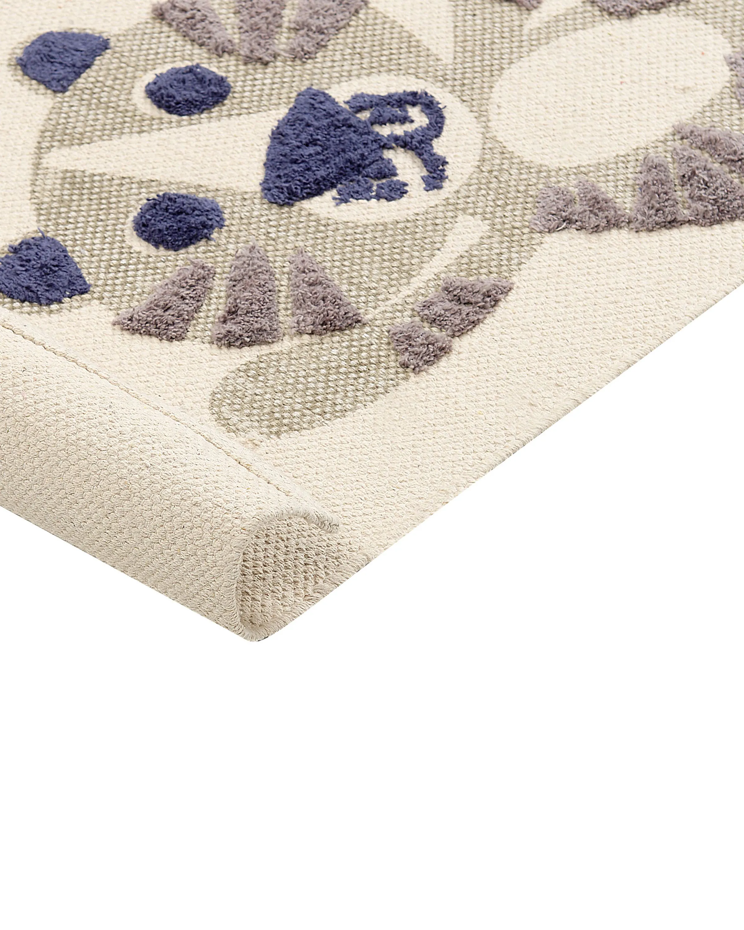 Kindervloerkleed SINGKIL Meerkleurig 80 x 150 cm Katoen