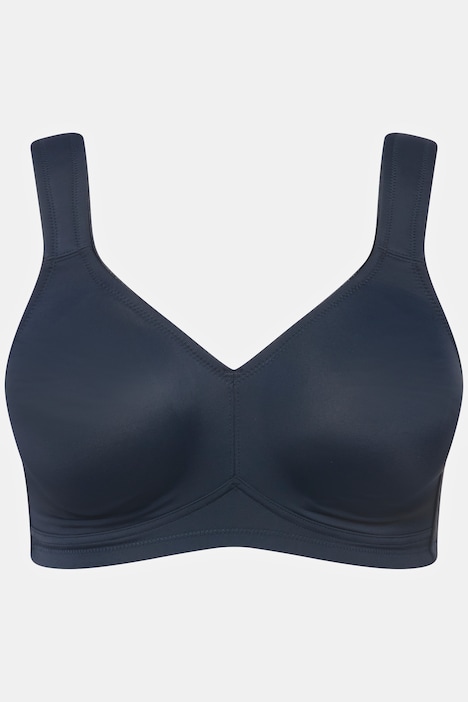 Mikrofaser-BH, 2er-Pack, ohne Bügel, vorgeformte Cups