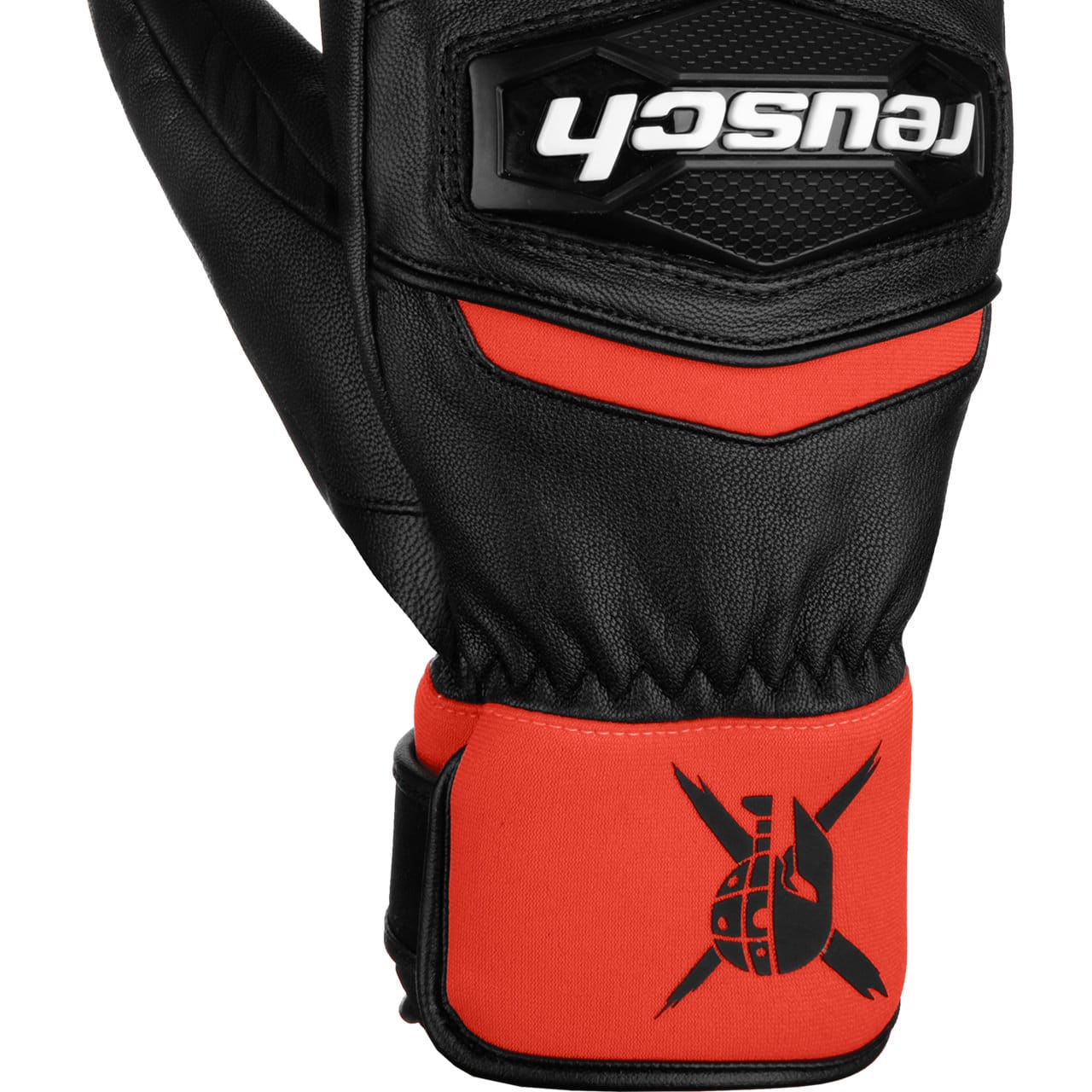 Reusch Junior Fäustling WORLDCUP WARRIOR GS black/fluo red | Skihandschuhe | Skibekleidung | Kinder | XSPO-Fashion