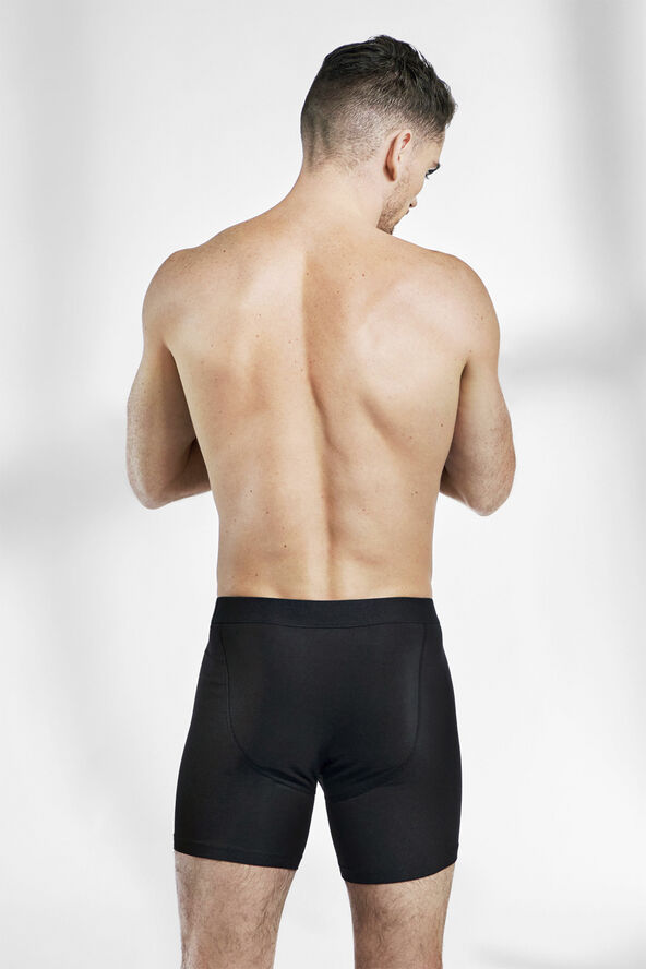 Bread & Boxers Boxer-Brief Extra Long 3-pack Black