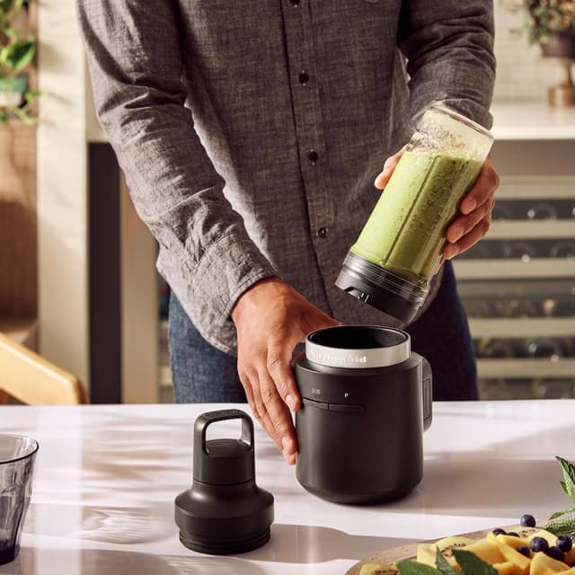 KitchenAid Go ledningsfri blender 5KSBR200BM (sort)