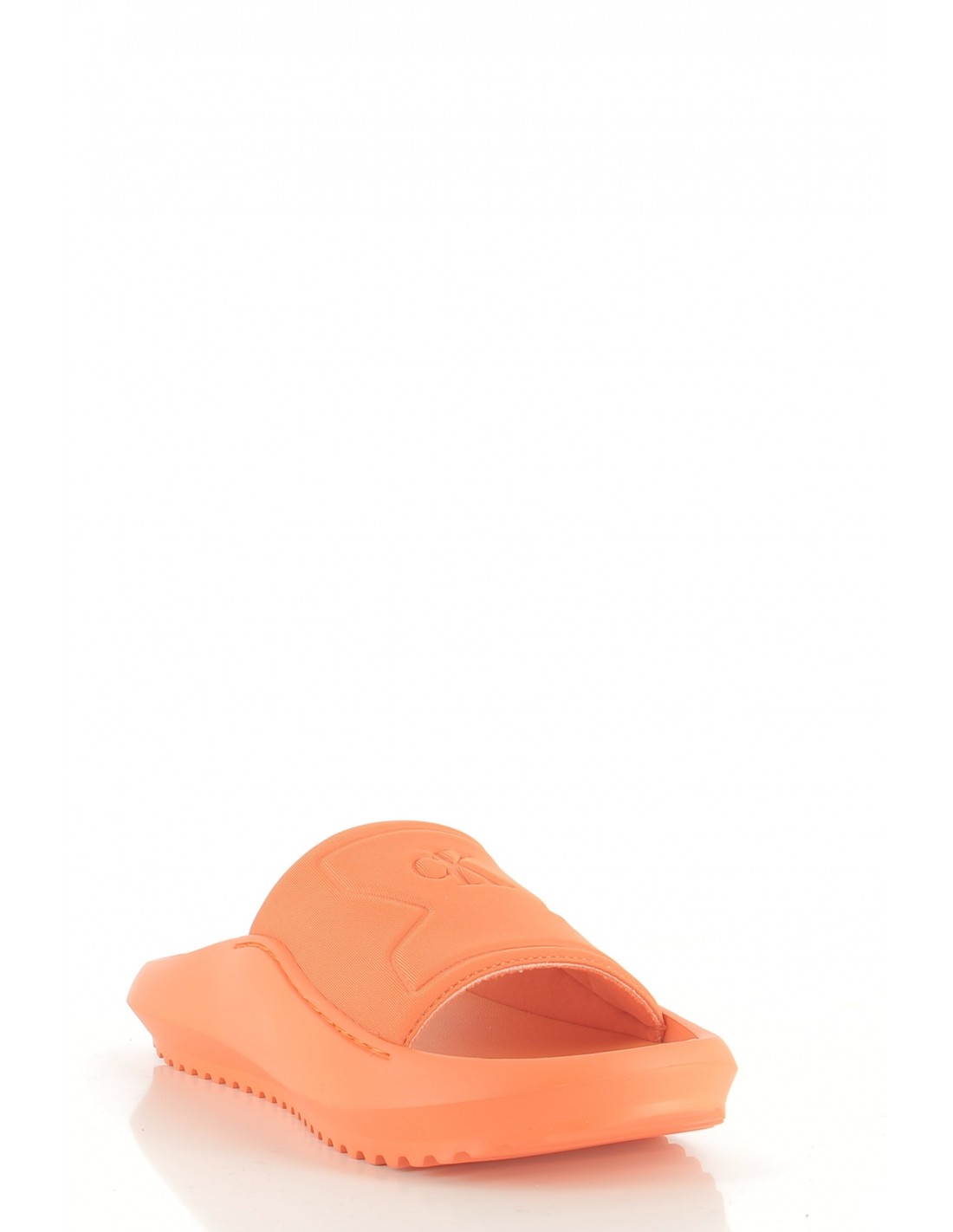calvin klein Claquettes homme hybrid sandal high/l fluo orange