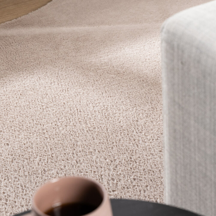 Zacht laagpolig vloerkleed - Cozy Pebble Taupe