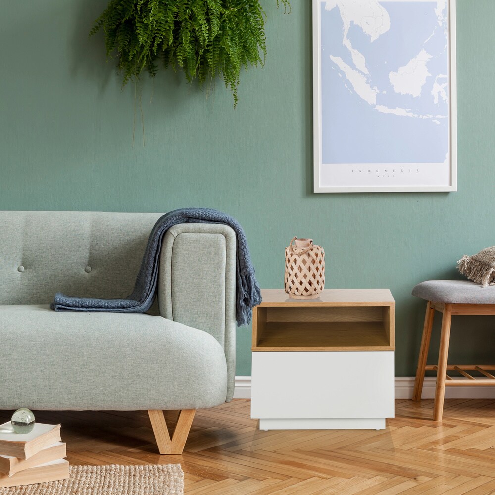 Beistelltisch MELMO MDF Platte, Melaminbeschichtung hjh LIVING