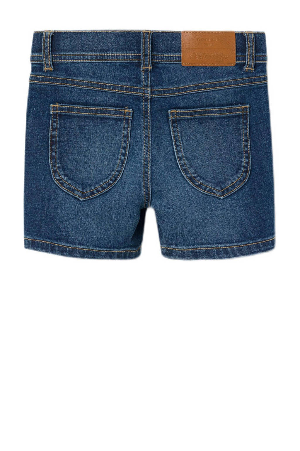 NAME IT slim fit denim short NKFSALLI dark blue denim