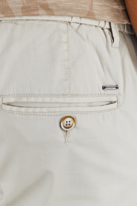State of Art ecru heren korte broek