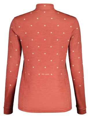 Haut Manches Longues Femme Maloja CopperbeechM. Rose