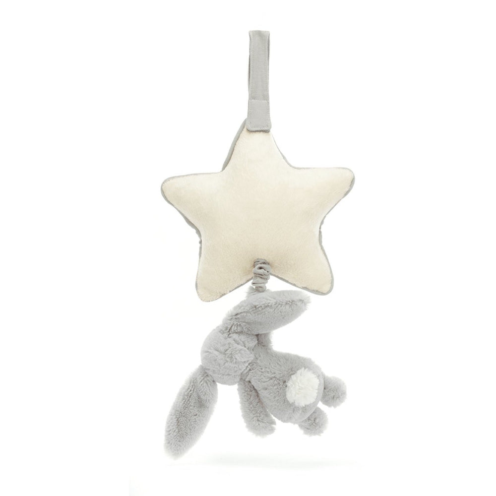 Køb Jellycat Bashful Silver Kanin Musikuro