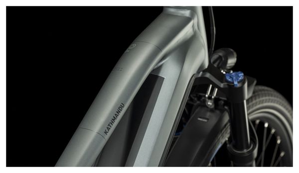 Vélo de Ville Électrique Cube Kathmandu Hybrid Pro 750 Trapeze Shimano Deore 11V 750 Wh 700 mm Gris Flash