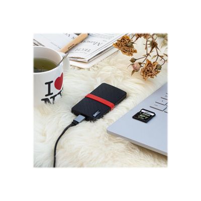 EMTEC SSD Power Plus X200 - Disque SSD - 128 Go - USB 3.1 Gen 1