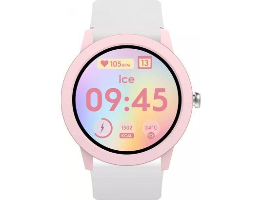 ICE WATCH - Montre connectée Smart Junior RD 3.0 rose/blanc