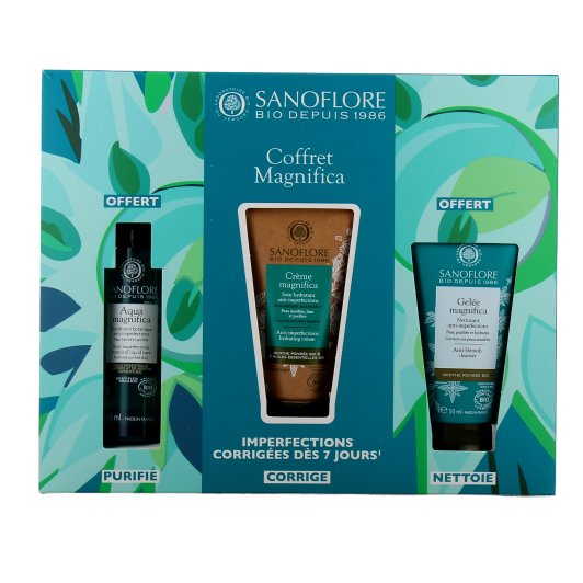 Sanoflore Coffret routine Magnifica - Soins anti imperfections