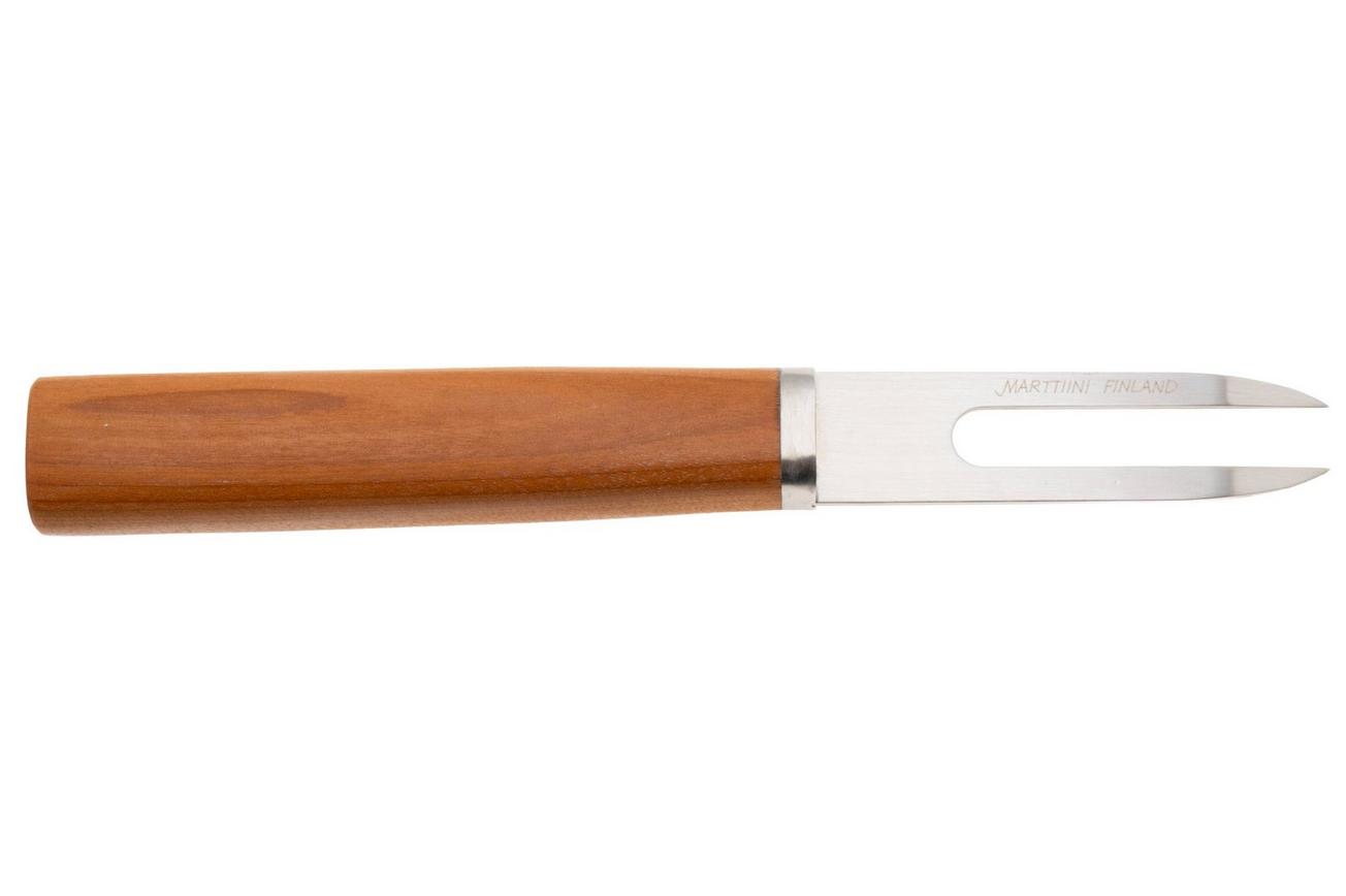Marttiini Cabin Chef Fish Fork 440010 Satin 8Cr14MoV, Birch, visvork