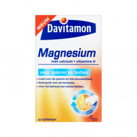 Davitamon Magnesium met calcium + vitamine D tabletten