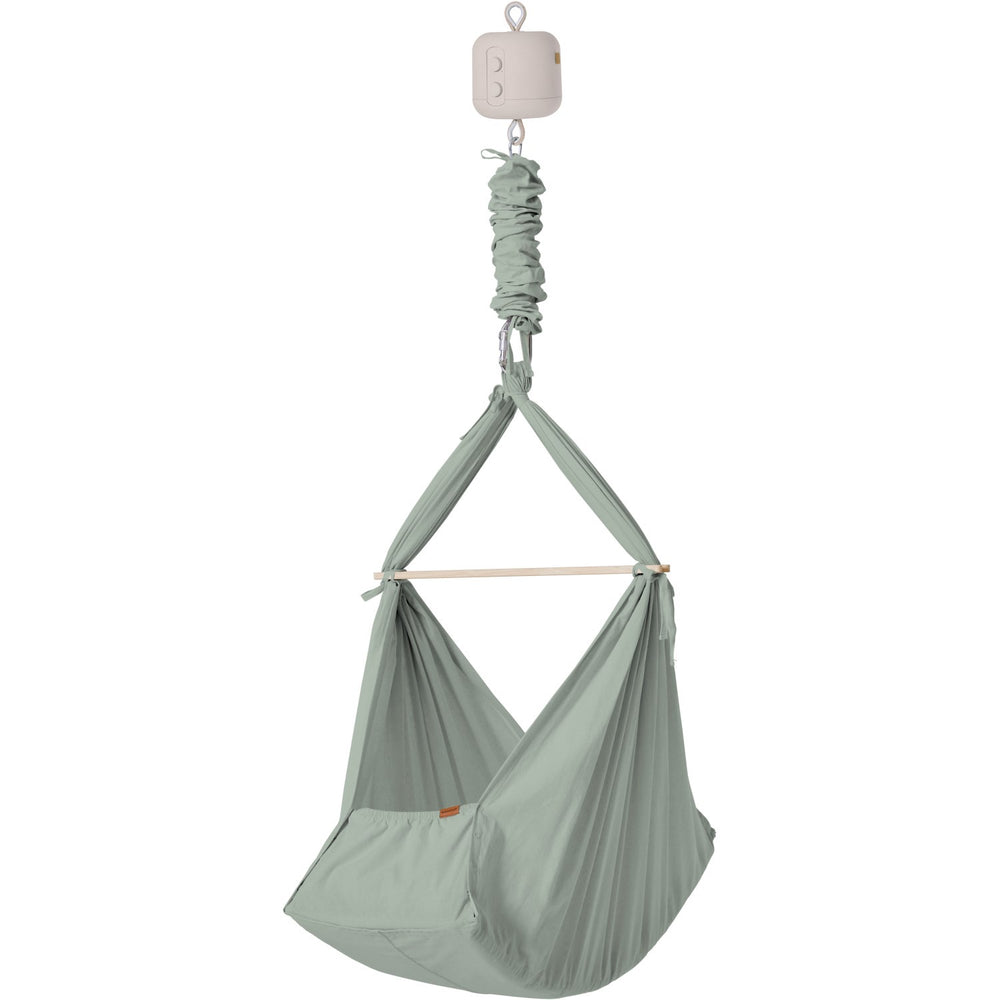 Køb MEMBANTU Sage Green Organic Baby Slyngevugge Basic
