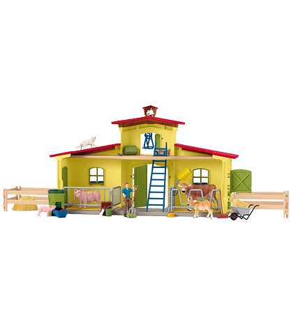 Schleich Farm World - 50x16x30 cm - Big Farm 42605 - Gelb